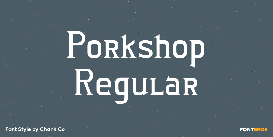 Porkshop Regular Poster