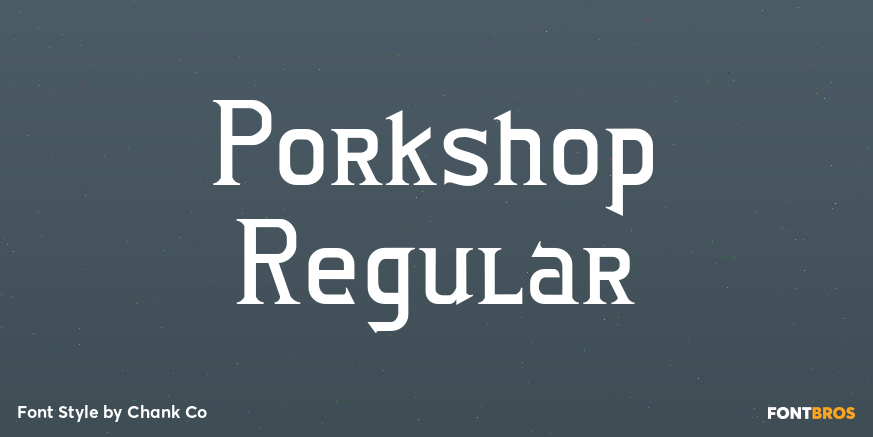 Porkshop Regular Poster