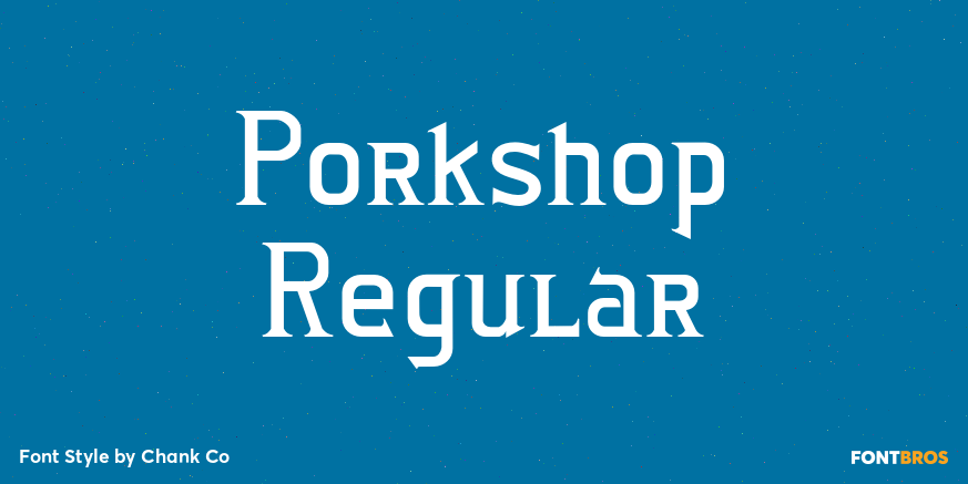 Porkshop Regular Poster