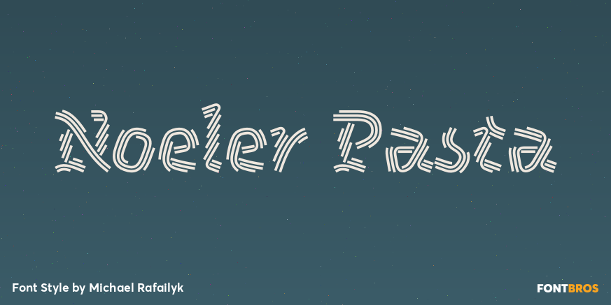 Noeler Pasta Poster