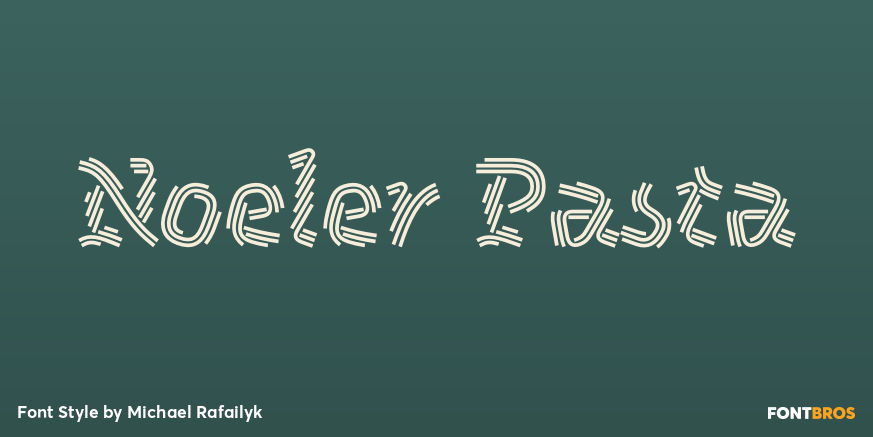 Noeler Pasta Poster