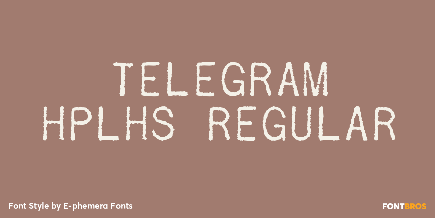 Telegram HPLHS Regular Poster