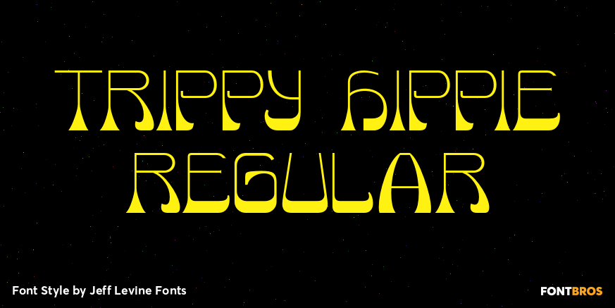 Trippy Hippie Regular Poster