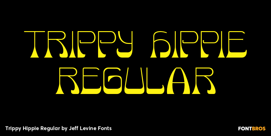 Trippy Hippie Regular Poster