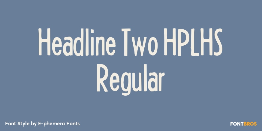 Headline Two HPLHS Regular Poster