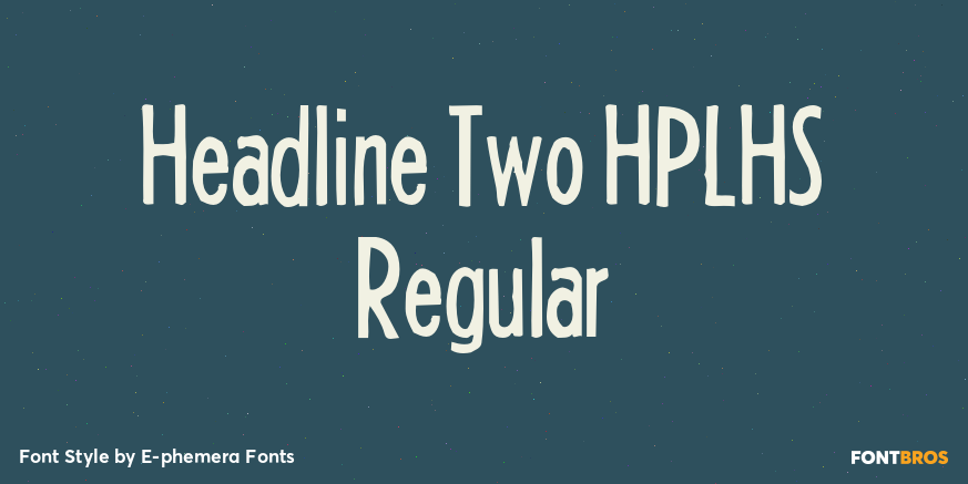 Headline Two HPLHS Regular Poster