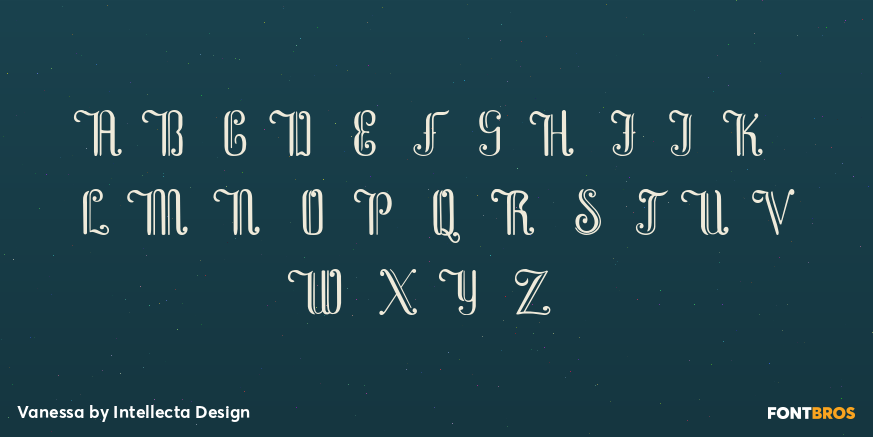 Vanessa Font Poster #1