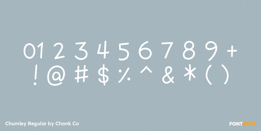 Chumley Regular Font Poster #4