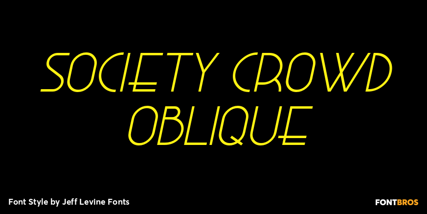 Society Crowd Oblique Poster
