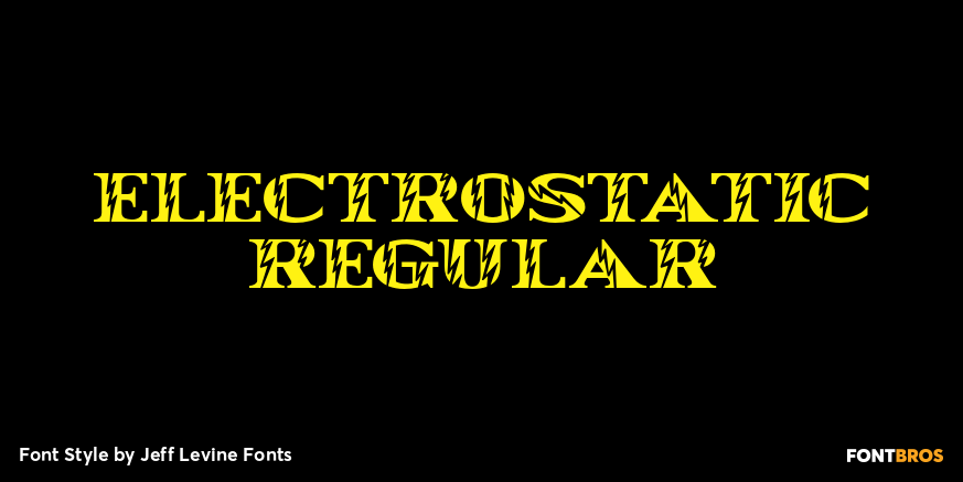 Electrostatic Regular Poster