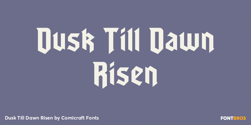 Dusk Till Dawn Risen Poster