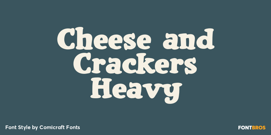 Cheese and Crackers Heavy Poster