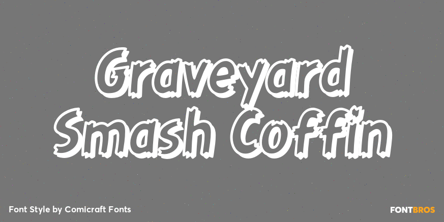Graveyard Smash Coffin Poster