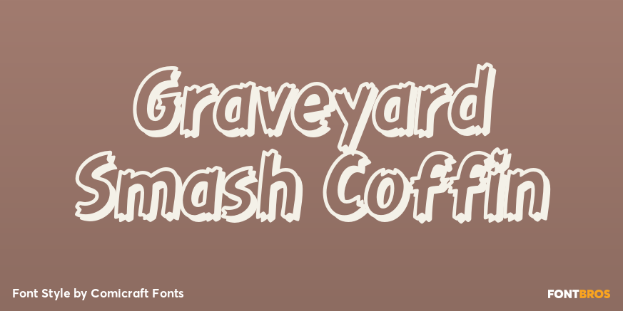 Graveyard Smash Coffin Poster