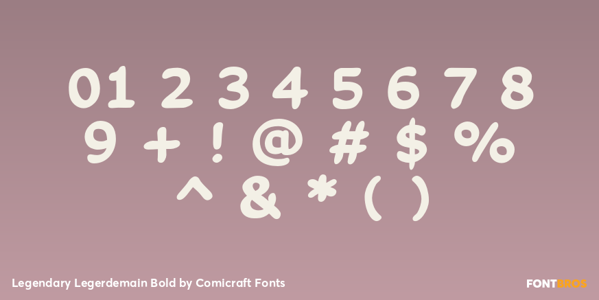 Legendary Legerdemain Bold Font Poster #4