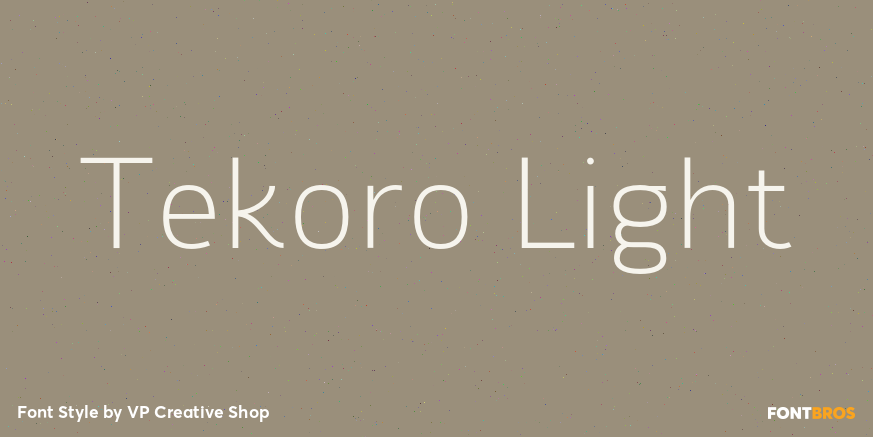 Tekoro Light Poster