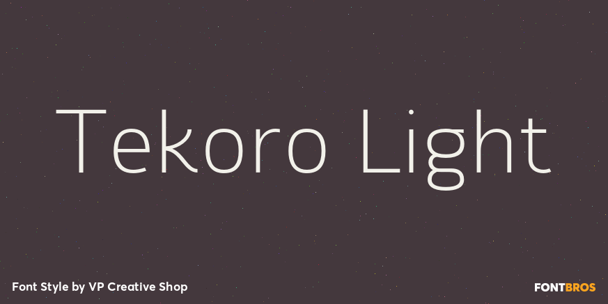 Tekoro Light Poster