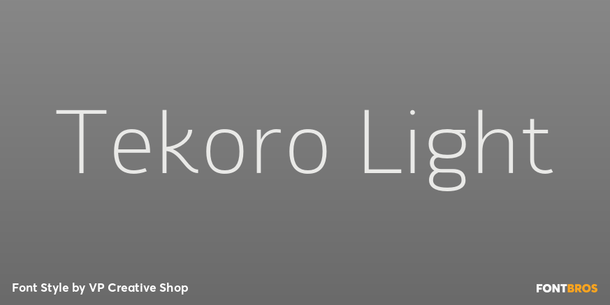 Tekoro Light Poster