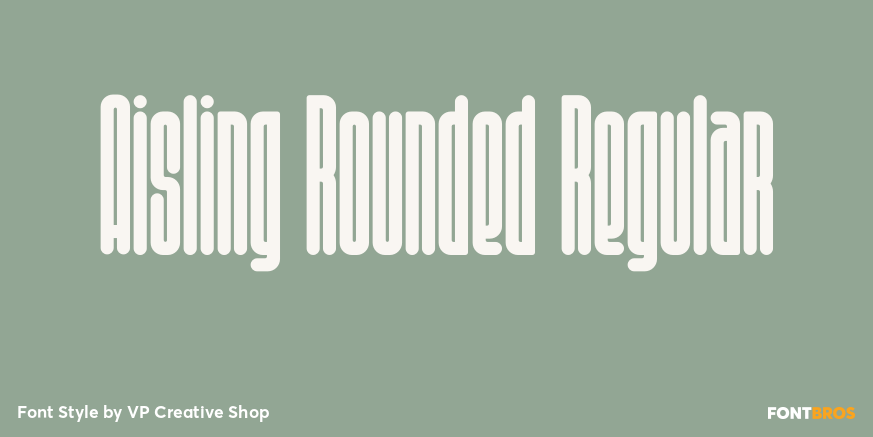 Aisling Rounded Regular Poster