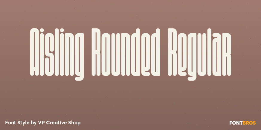 Aisling Rounded Regular Poster