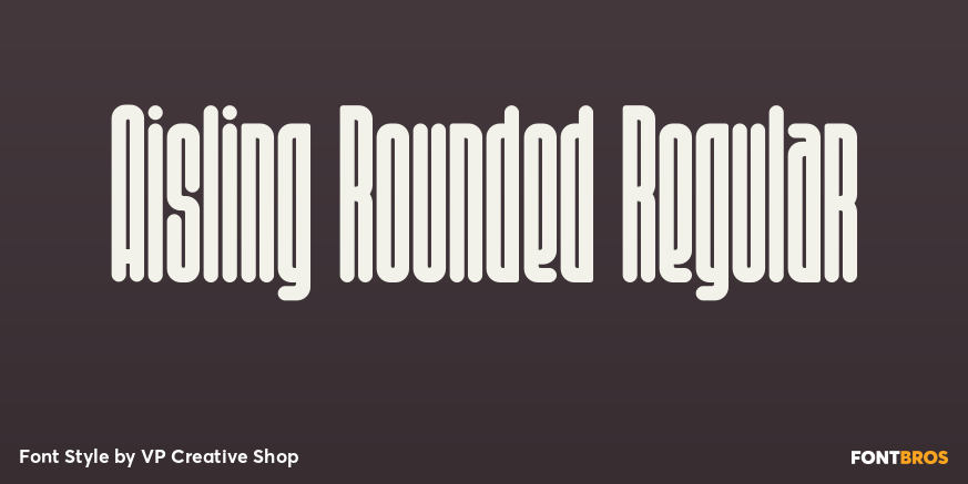 Aisling Rounded Regular Poster