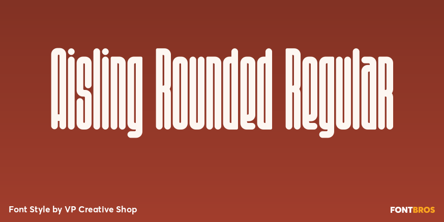 Aisling Rounded Regular Poster