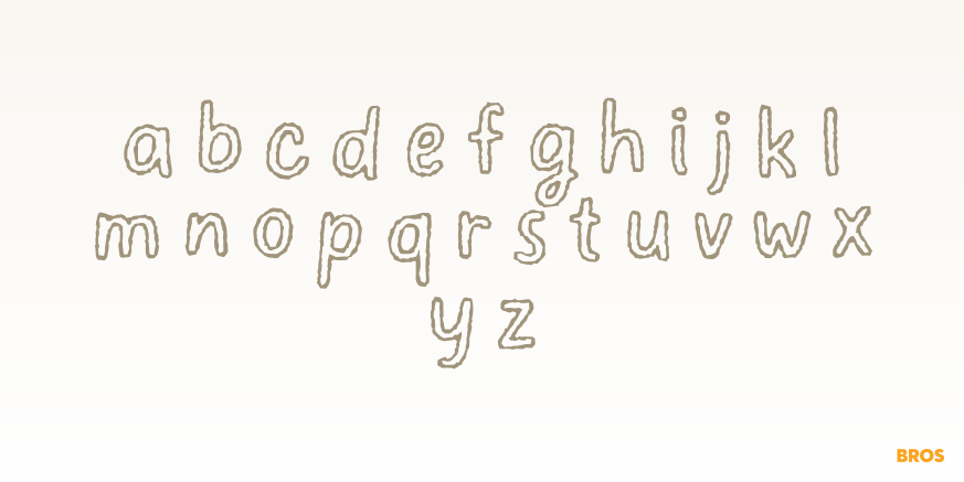 Elastique Stylo Spike Regular Font Poster #3