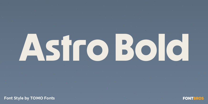 Astro Bold Poster
