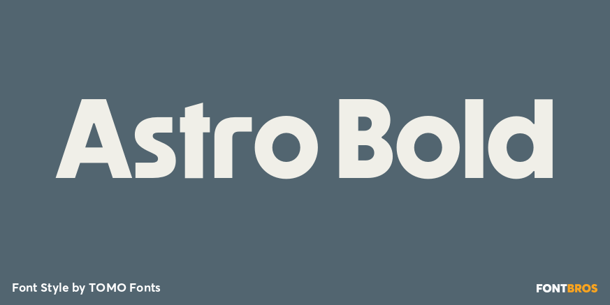 Astro Bold Poster