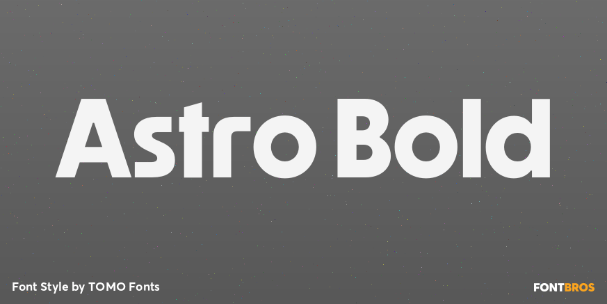 Astro Bold Poster