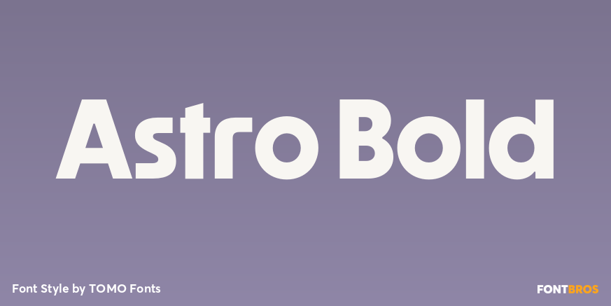 Astro Bold Poster