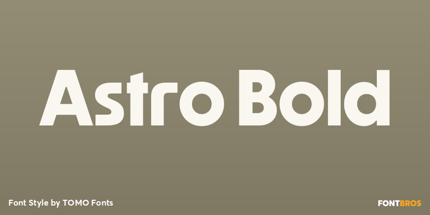 Astro Bold Poster