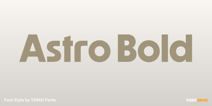 Astro Bold Poster