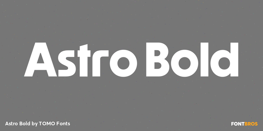 Astro Bold Poster