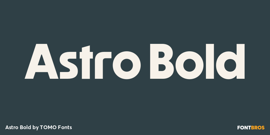Astro Bold Poster