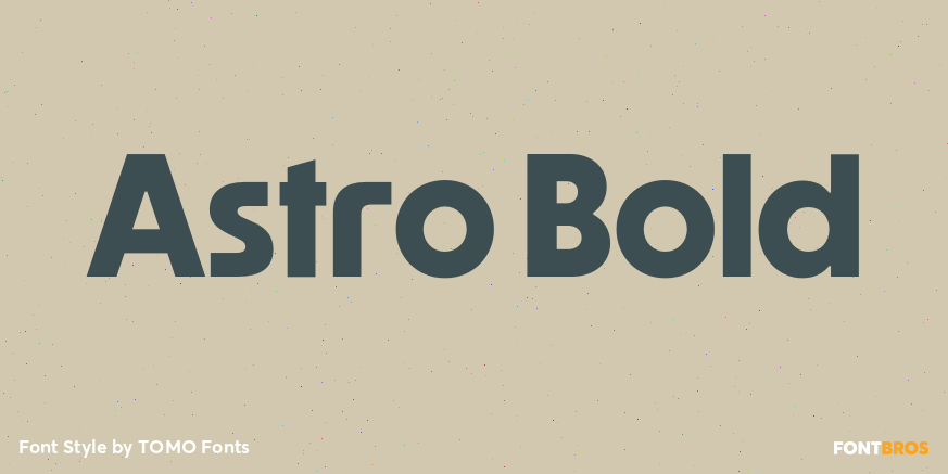 Astro Bold Poster