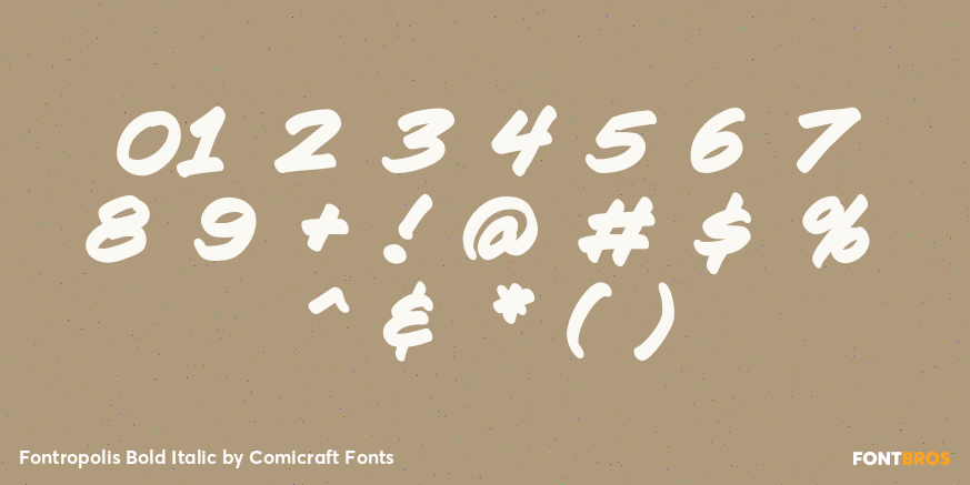 Fontropolis Bold Italic Font Poster #4