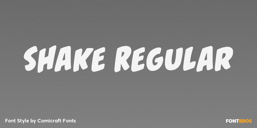 Shake Regular Poster