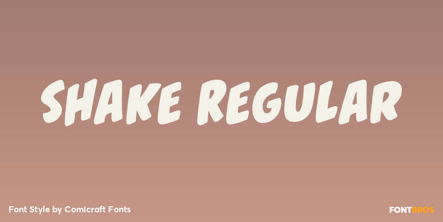 Shake Regular Poster