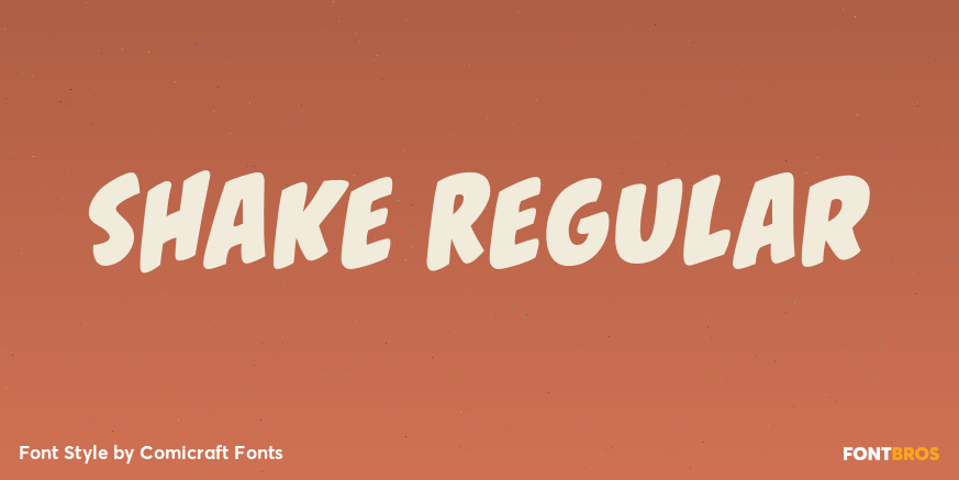 Shake Regular Poster