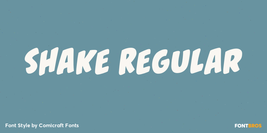 Shake Regular Poster