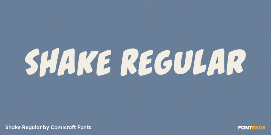 Shake Regular Poster