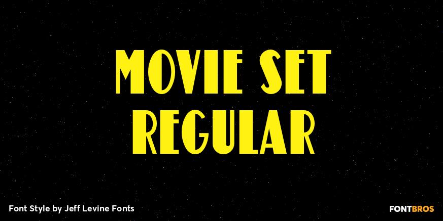 Movie Set Regular Poster