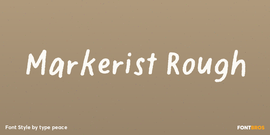 Markerist Rough Poster