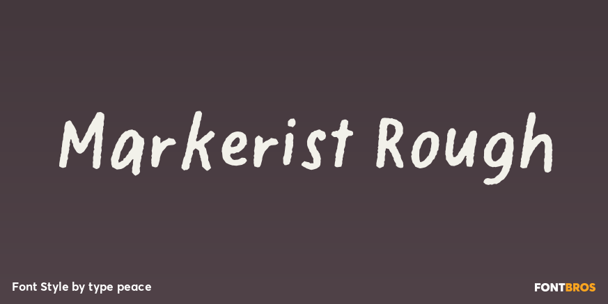 Markerist Rough Poster