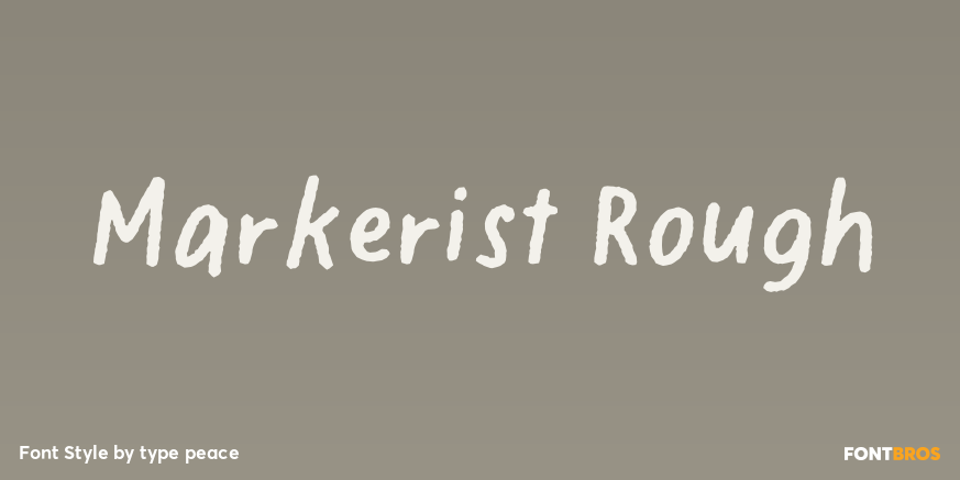 Markerist Rough Poster