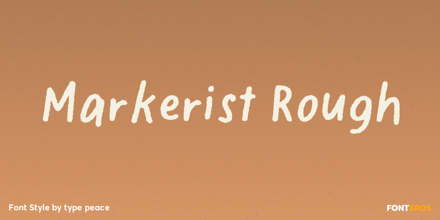 Markerist Rough Poster