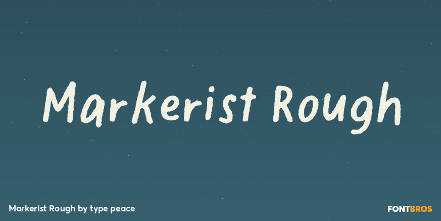 Markerist Rough Poster