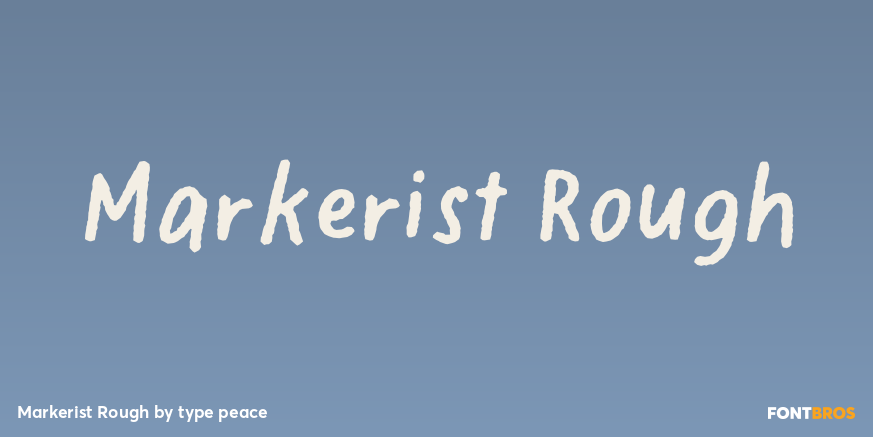 Markerist Rough Poster