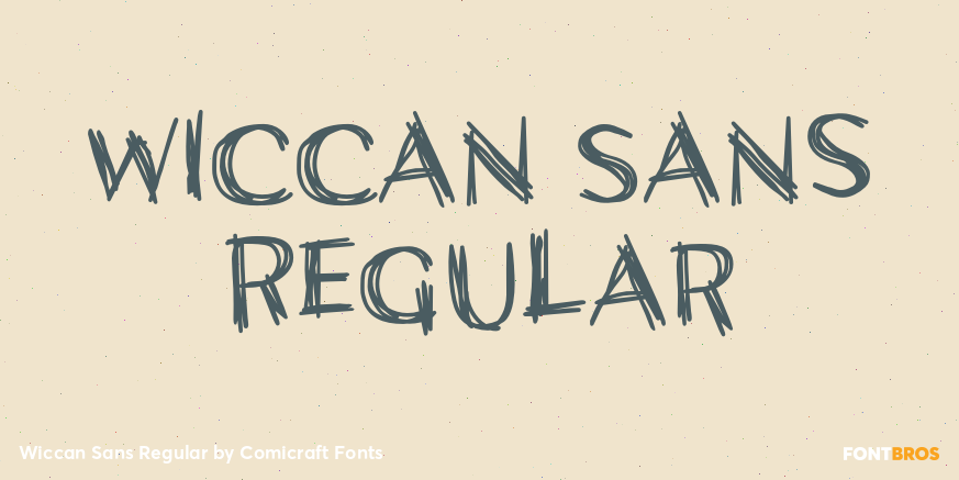 Wiccan Sans Regular Font Poster #1